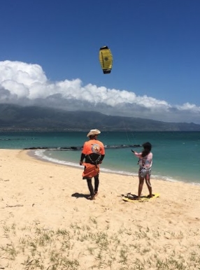 Maui Kite Boarding Schools and instruction, Complete Kite Boarding